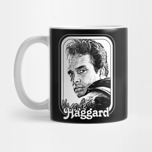 Merle Haggard // Retro Style Country Music Fan Gift Mug